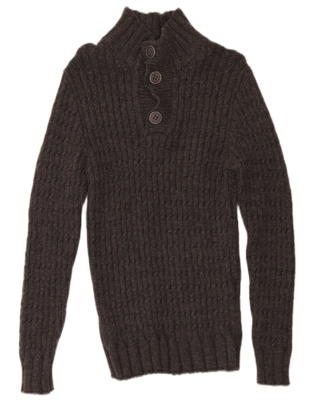 Ανδρικό πουλόβερ με κουμπιά Alpha Massimo Rebecchi IT 48 Medium Grey