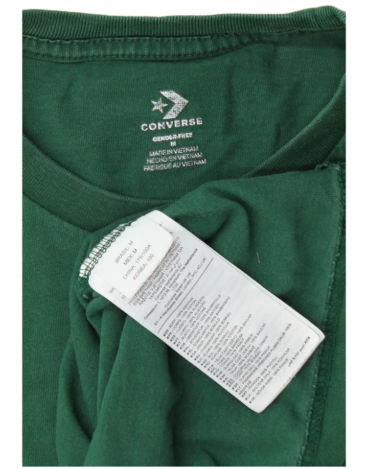 Ανδρικό T-Shirt Converse Top Μεσαίο πράσινο βαμβακερό