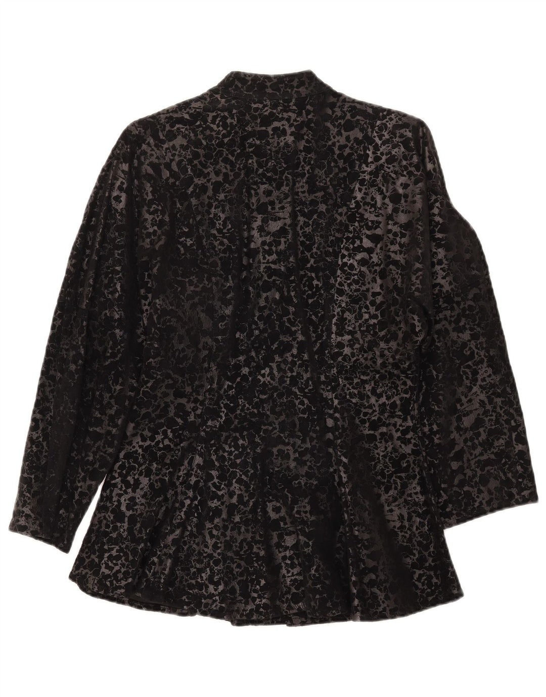 Vintage Γυναικείο Μπουφάν 3/4 μανίκι IT 44 Medium Μαύρο Animal Print