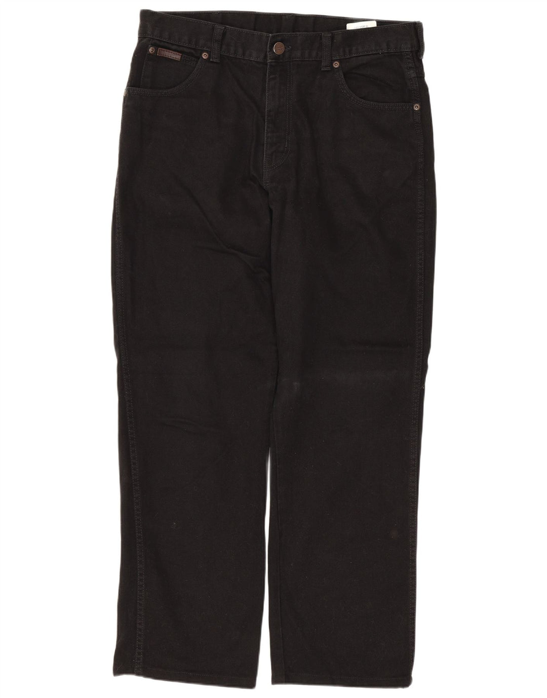 WRANGLER Ανδρικό Texas Straight Jeans W34 L28 Μαύρο βαμβακερό