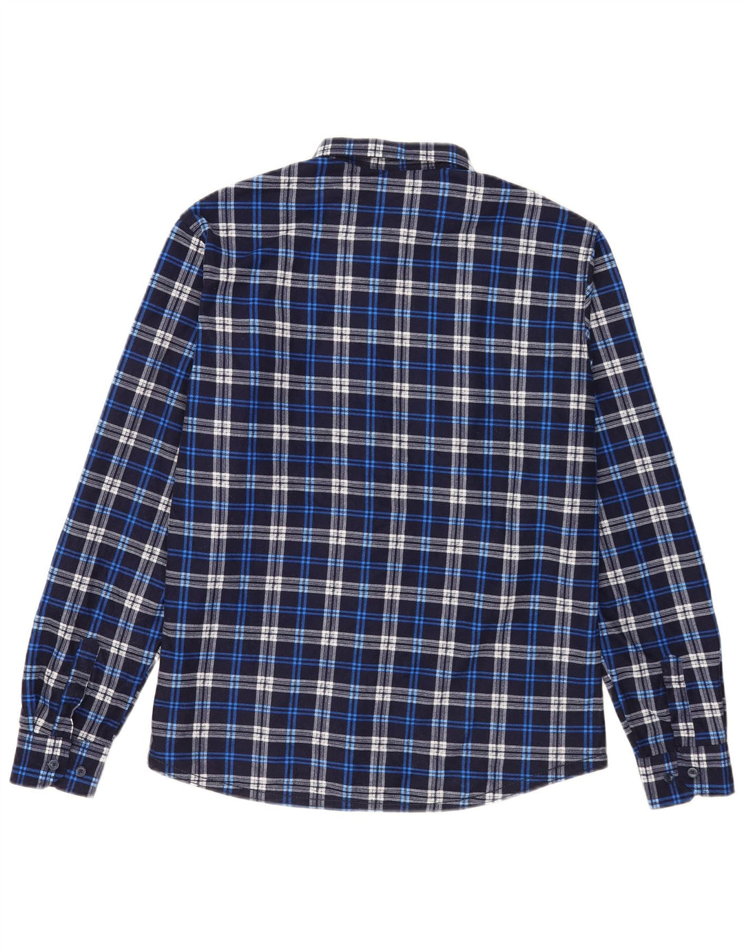 Vintage Ανδρικό Φανελένιο Πουκάμισο 2XL Μπλε Check