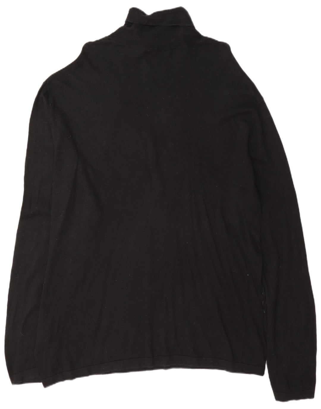 Ανδρικό πουλόβερ Nautica Roll Neck Jumper 2XL Μαύρο βαμβακερό