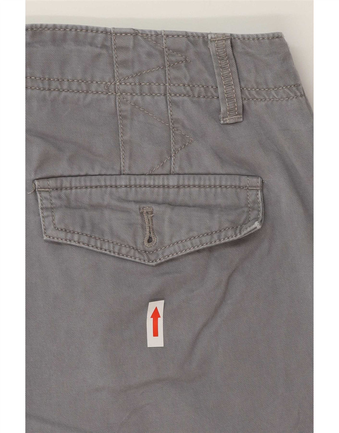 Γυναικείο σορτς Chino Eddie Bauer US 8 Medium W30 Γκρι βαμβακερό