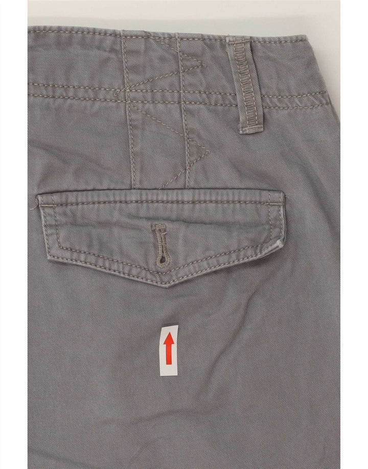 Γυναικείο σορτς Chino Eddie Bauer US 8 Medium W30 Γκρι βαμβακερό