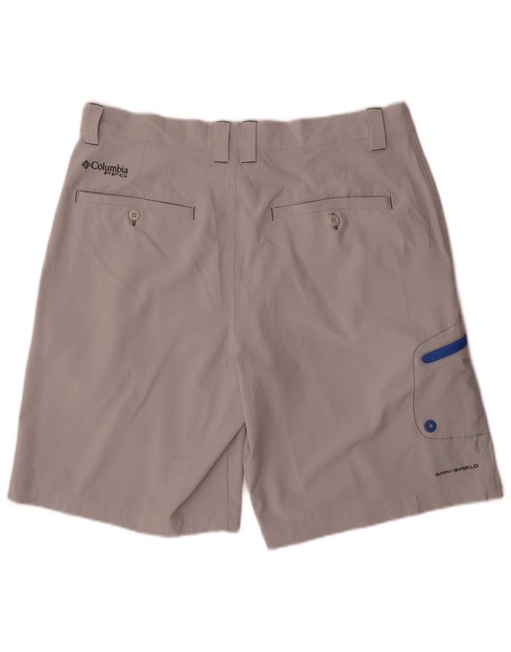 Ανδρικό σορτς Columbia Omni-Shield Cargo W34 Large Grey Polyester