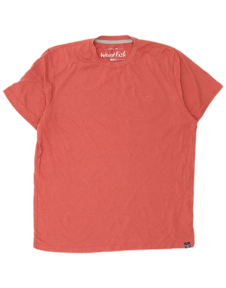 Ανδρικό T-Shirt Weird Fish Top μεγάλο ροζ βαμβακερό