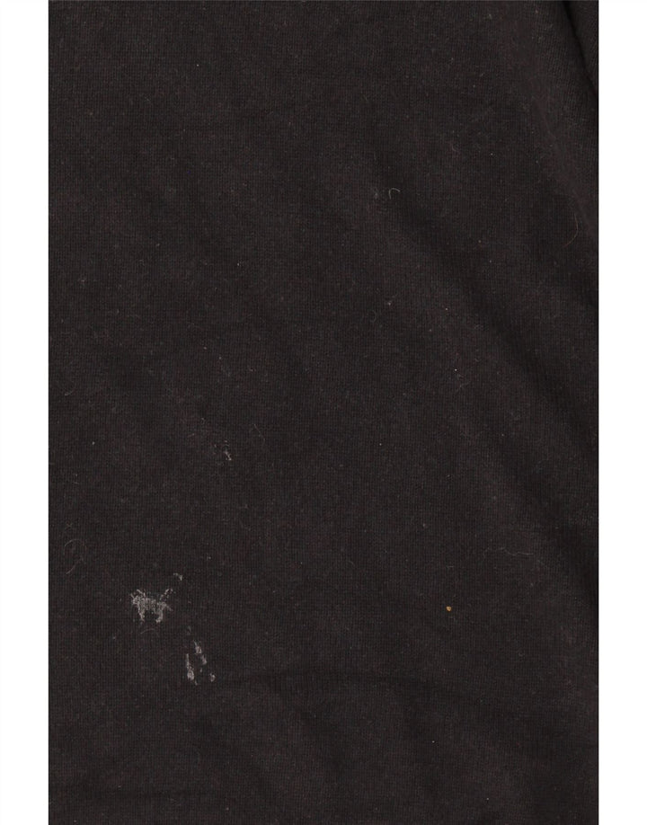 Ανδρικό πουλόβερ Zara Crew Neck Jumper Μικρό Μαύρο