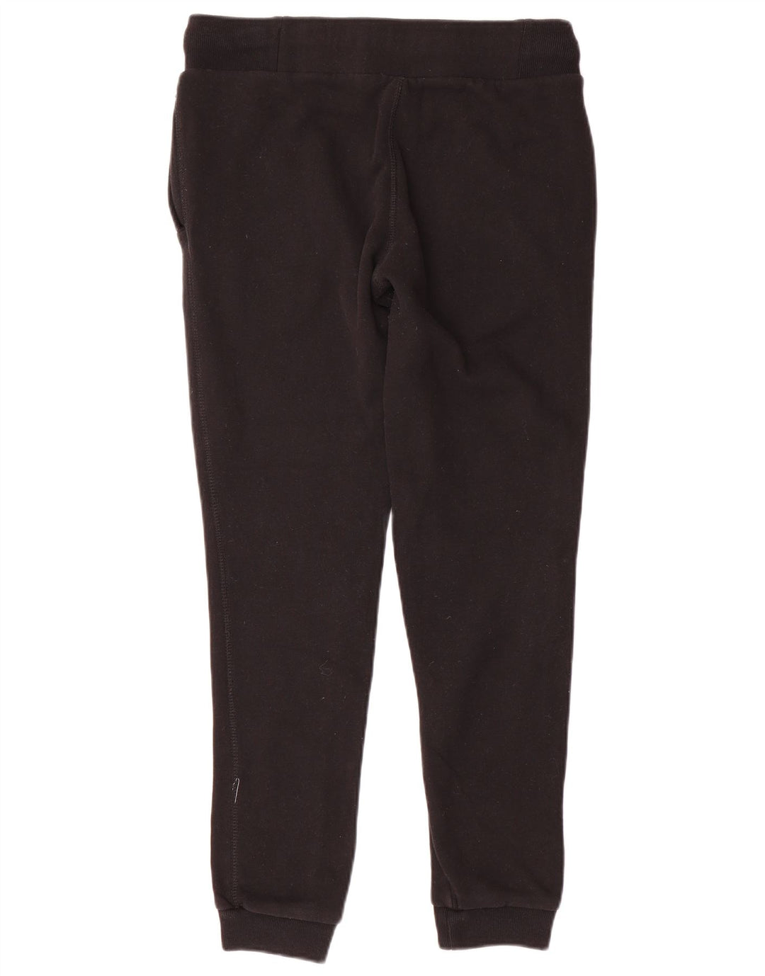 Γυναικεία αθλητική φόρμα SUPERDRY γραφικά παντελόνια Joggers UK 6 XS Μαύρο βαμβακερό