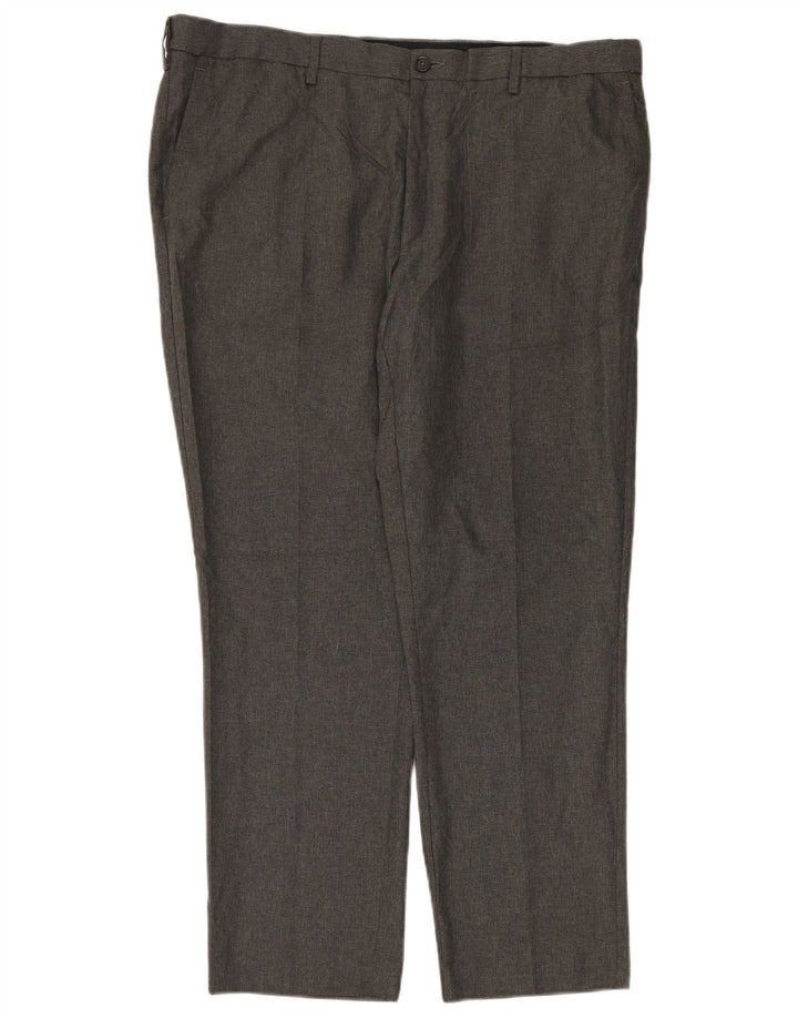 MARKS & SPENCER Ανδρικό παντελόνι Chino Slim Fit W40 L29 Grey Polyester