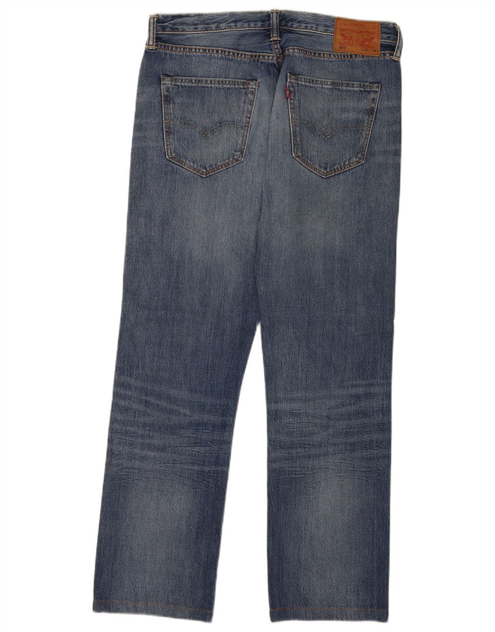 Levi's Mens 501 Straight Jeans W33 L30 Blue Cotton