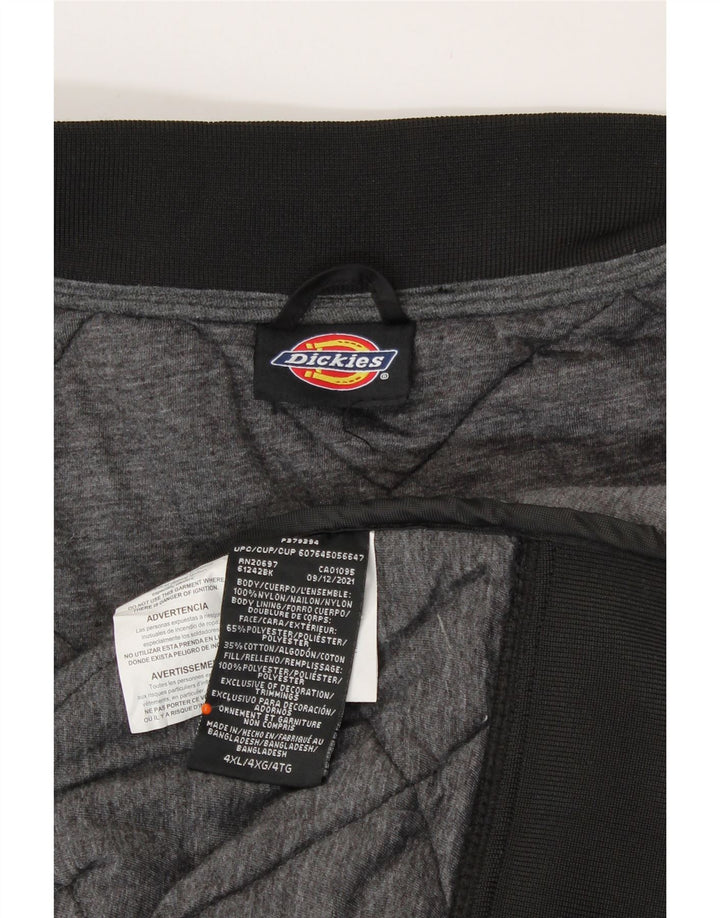 DICKIES Ανδρικό καπιτονέ μπουφάν UK 48 4XL Μαύρο νάιλον
