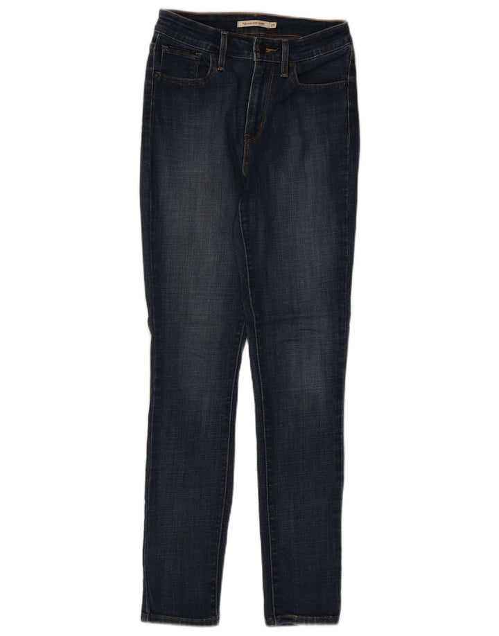 LEVI'S Γυναικεία 721 Ψηλόχρωμα Skinny Jeans W28 L29 Navy Blue