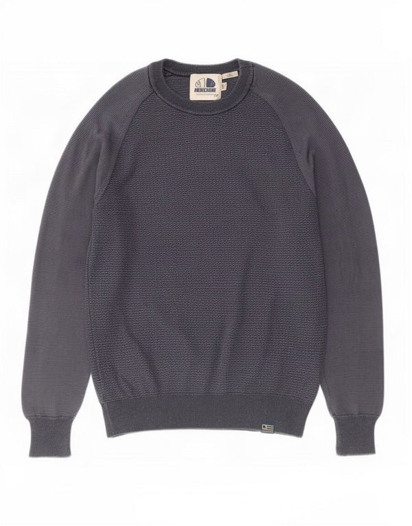 Ανδρικό πουλόβερ Americanino Slim Fit Crew Neck Jumper Medium Navy Blue βαμβακερό