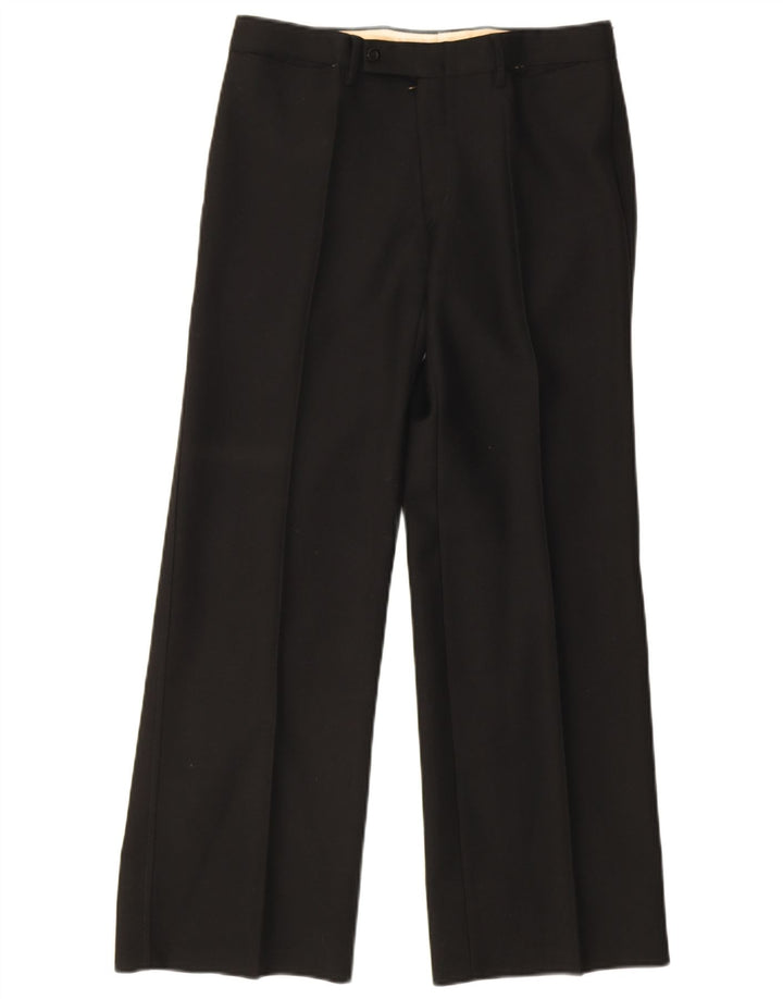 Facis γυναικεία φόρμα 2 τεμαχίων με 1 κουμπί IT 48 Medium W30 L29 Μαύρο μαλλί