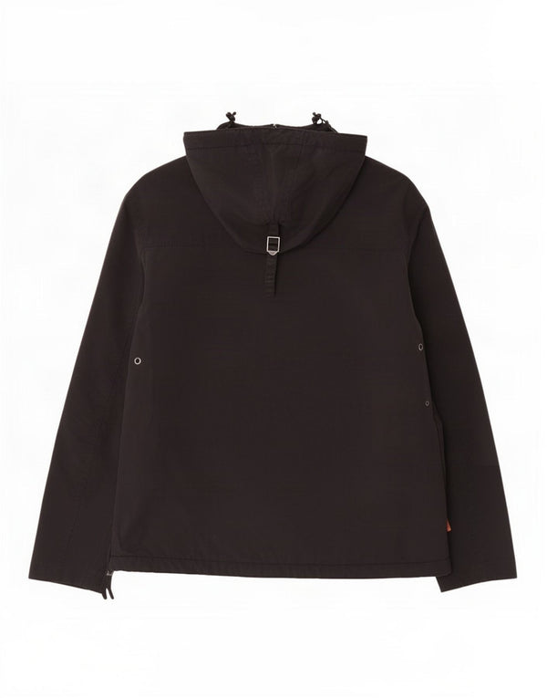 Ανδρικό μπουφάν Anorak με κουκούλα Napapijri UK 42 XL μαύρο πολυεστέρα