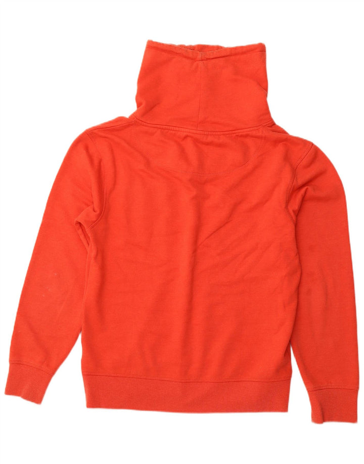 JACK & JONES Ανδρικό φούτερ με ρολό λαιμόκοψη Jumper μεγάλο πορτοκαλί βαμβακερό
