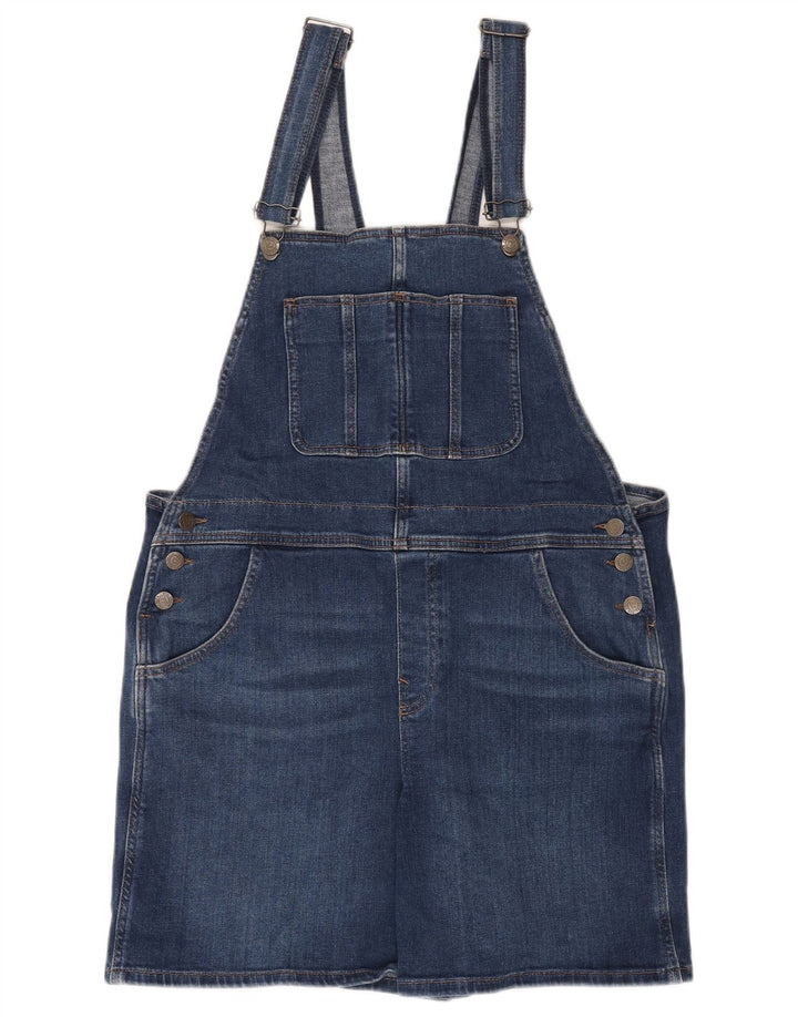 FAT FACE Γυναικείο σορτς Dungarees τζιν UK 16 μεγάλο W38 Μπλε βαμβακερό