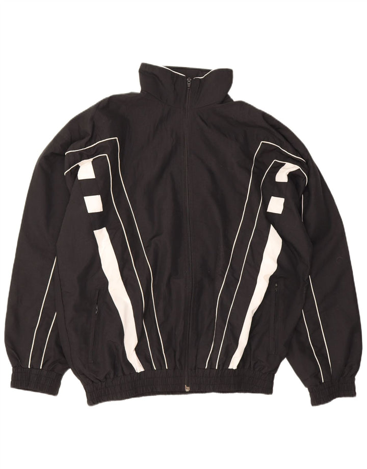 Ανδρική φόρμα Vintage Top Jacket Μεγάλο Μαύρο Χρώμα Πολυεστέρας