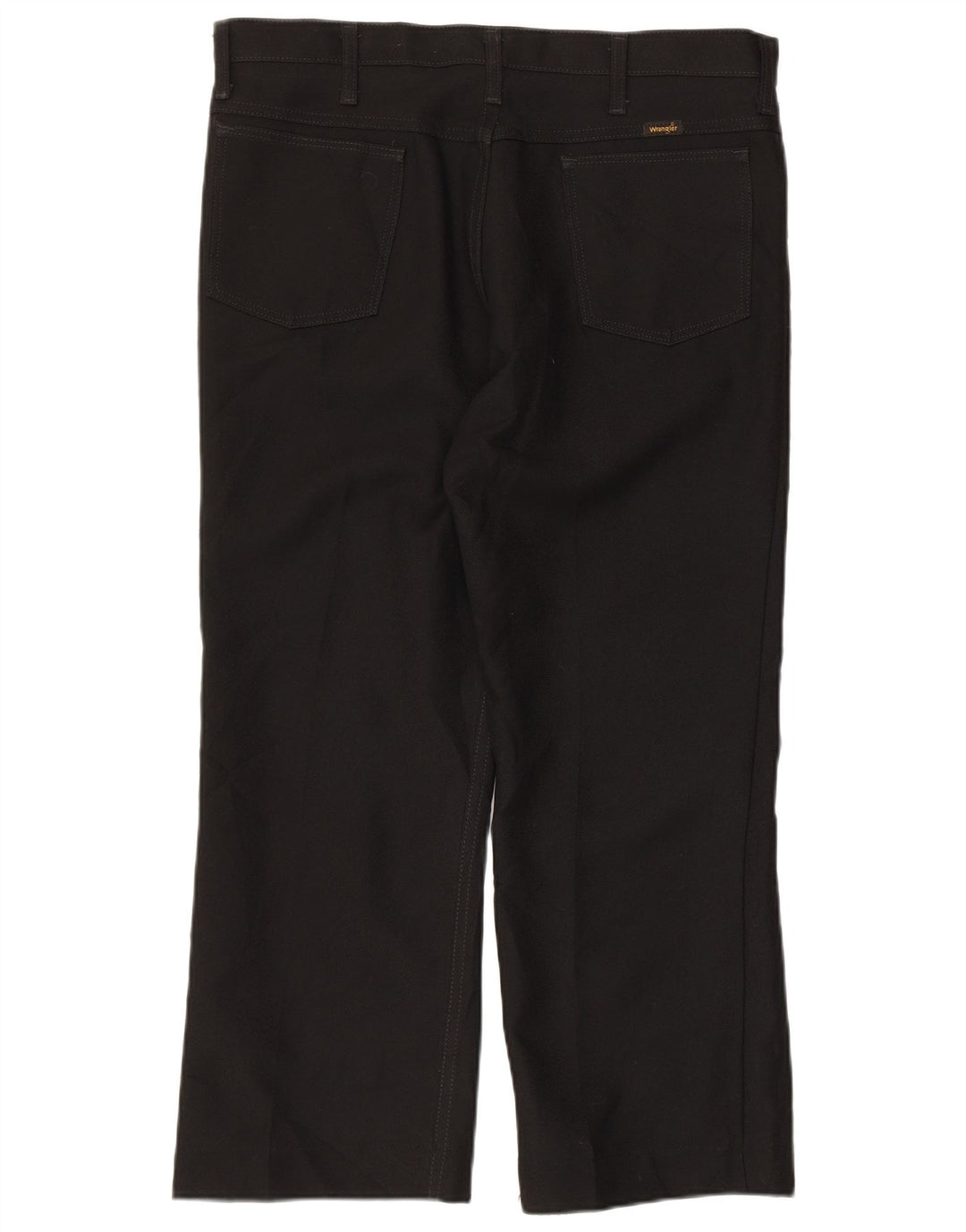 Ανδρικό ίσιο casual παντελόνι WRANGLER W36 L26 Μαύρο πολυεστέρα