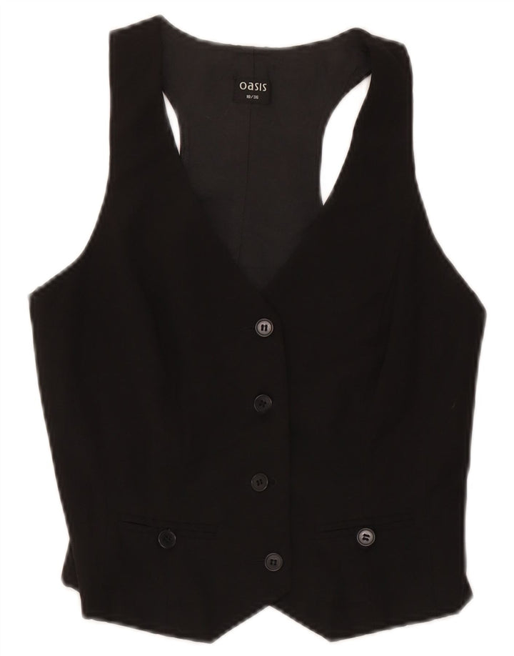 Γυναικείο γιλέκο Oasis UK 10 Small Black Polyester