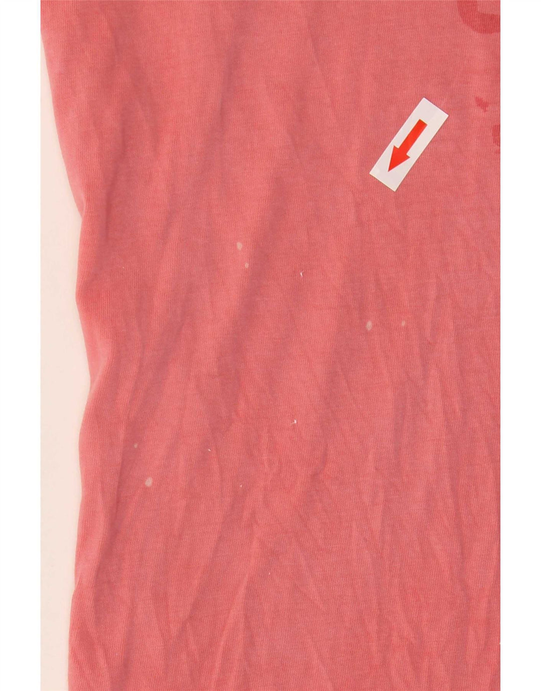 Ανδρικό γραφικό T-Shirt Diesel Top Μεσαίο Ροζ Βαμβακερό