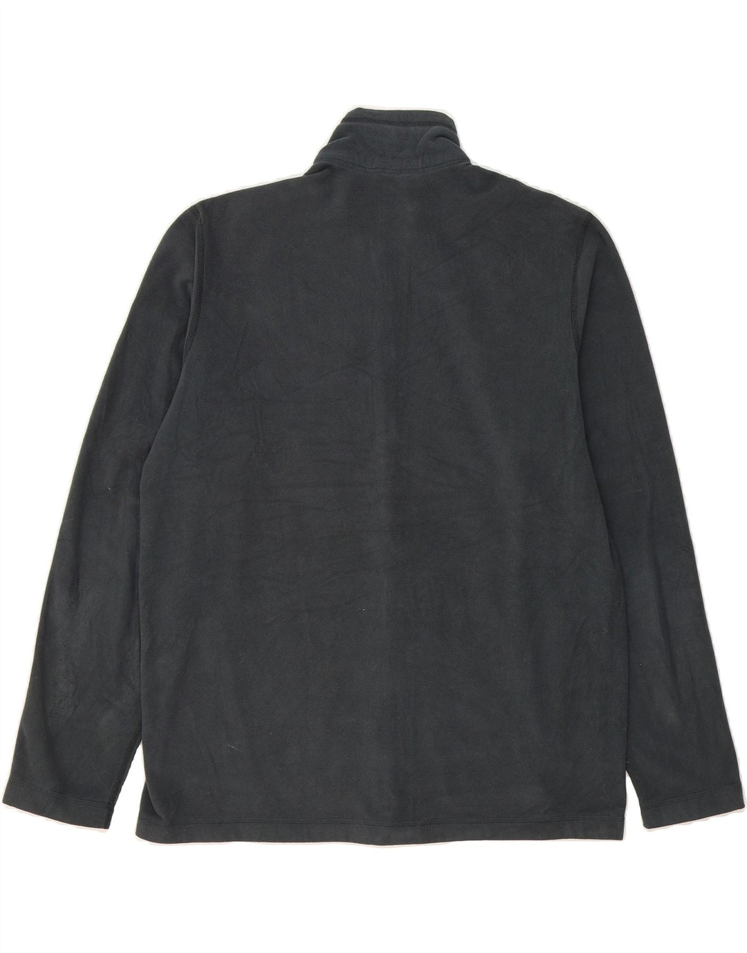 EDDIE BAUER Mens Fleece Jacket UK 40 Large Grey Polyester Vintage Eddie Bauer and Second-Hand Eddie Bauer from Messina Hembry 