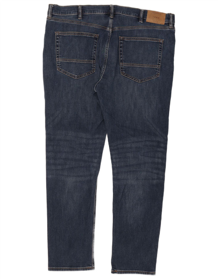Marks & Spencer Ανδρικό Slim Jeans W40 L31 Blue Cotton