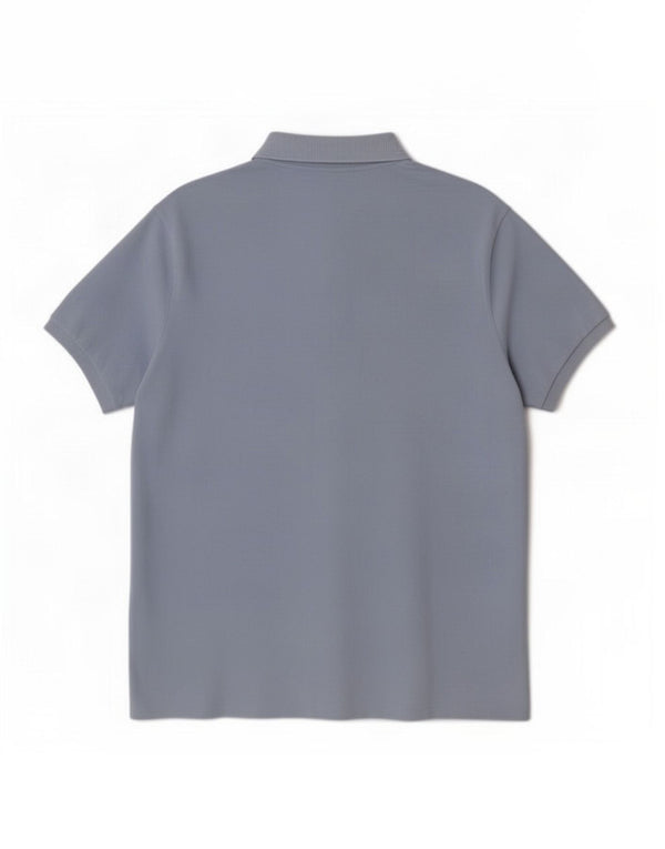Ανδρικό πουκάμισο πόλο Lacoste, μέγεθος 6 XL, μπλε βαμβακερό