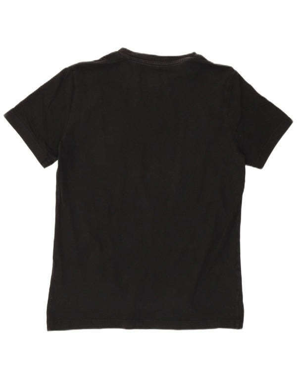 Ανδρικό γραφικό μπλουζάκι Puma Μικρό βαμβακερό μαύρο ριγέ