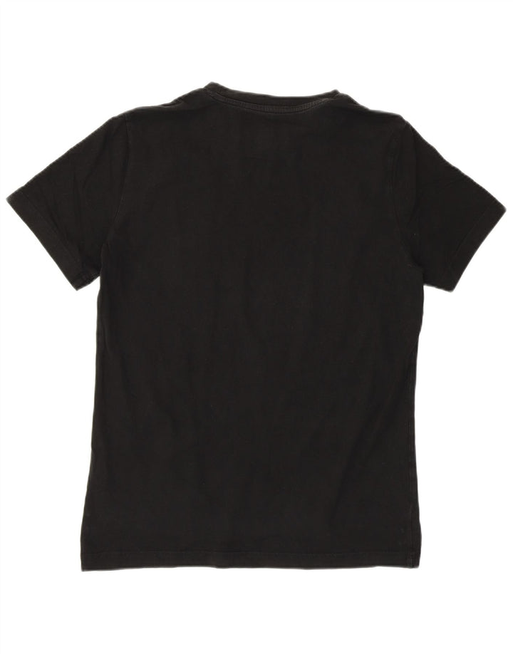 Ανδρικό γραφικό μπλουζάκι Puma Μικρό βαμβακερό μαύρο ριγέ