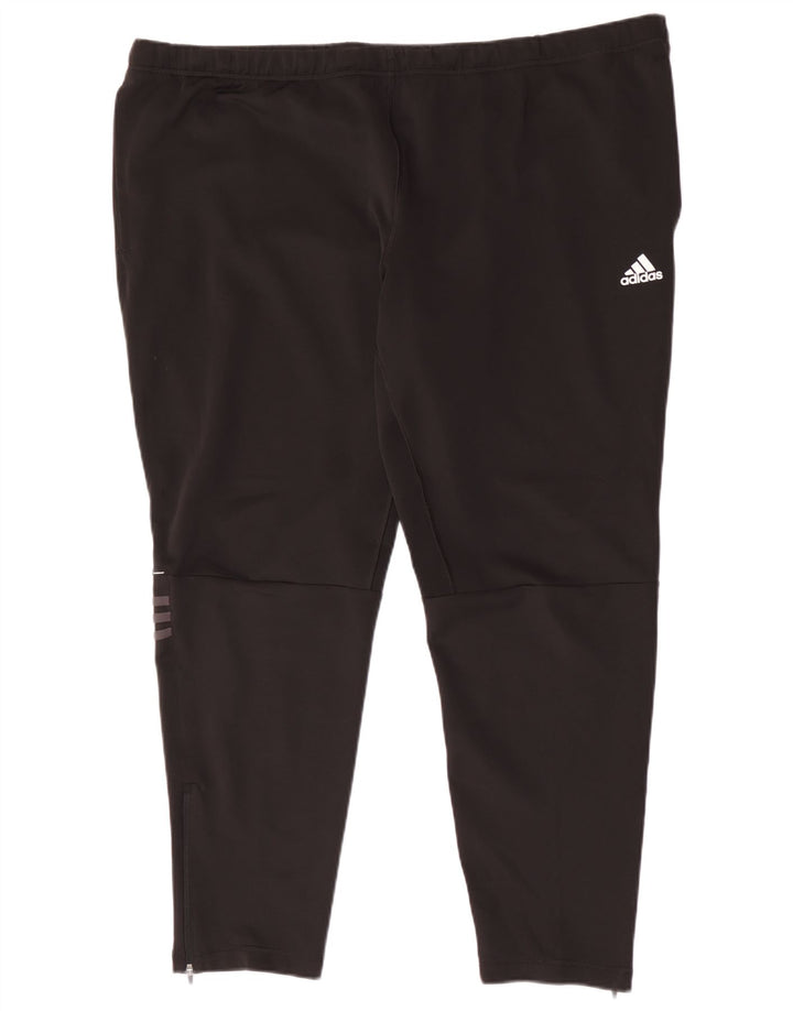 Ανδρική αθλητική φόρμα Adidas Climalite 2XL Μαύρο