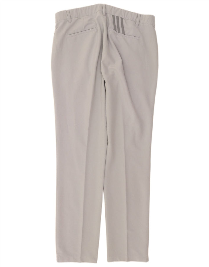 Ανδρικό ίσιο παντελόνι Chino Adidas W36 L34 Γκρι Πολυεστέρας