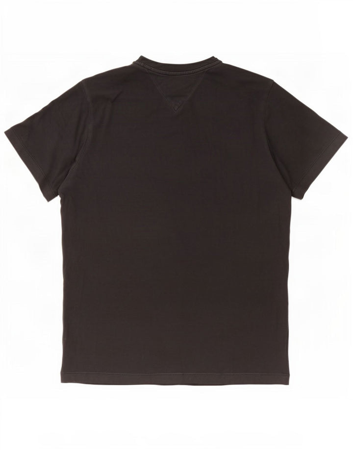 Ανδρικό T-Shirt Tommy Hilfiger Top Μεσαίο μαύρο βαμβακερό