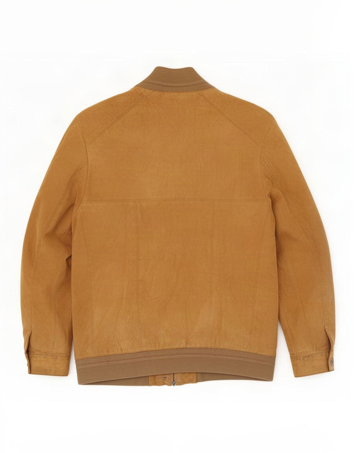 Jean Jacques Ανδρικό Suede Jacket EU 48 Δερμάτινο μεσαίο καφέ