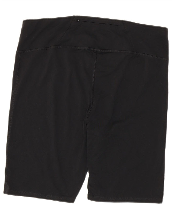 Γυναικείο αθλητικό σορτς Marks & Spencer UK 18 XL μαύρο πολυεστέρα