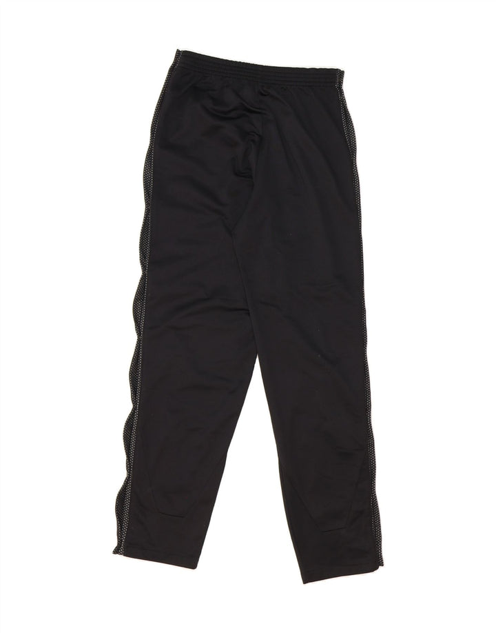 CHAMPION Mens Graphic Tracksuit Trousers Small  Black Polyester Vintage Champion and Second-Hand Champion from Messina Hembry 