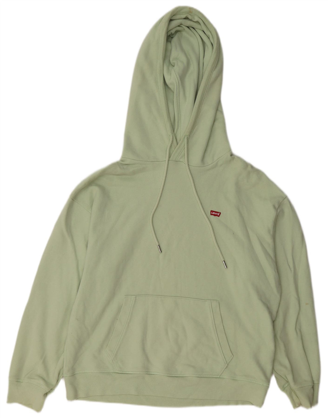 Levi's Womens Hoodie Jumper UK 14 Βαμβακερό μεσαίο πράσινο