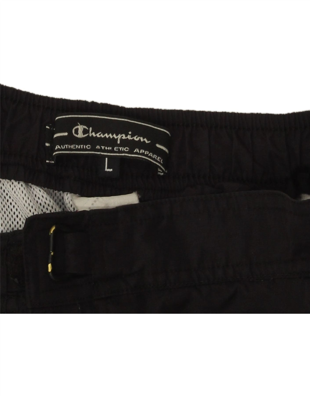 CHAMPION Mens Cargo Shorts Large W32  Black Vintage Champion and Second-Hand Champion from Messina Hembry 