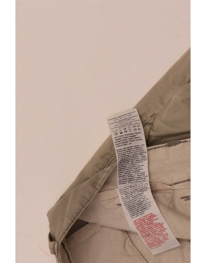 Jack & Jones Ανδρικό σορτς Chino με κανονική εφαρμογή μεγάλο W36 γκρι βαμβακερό