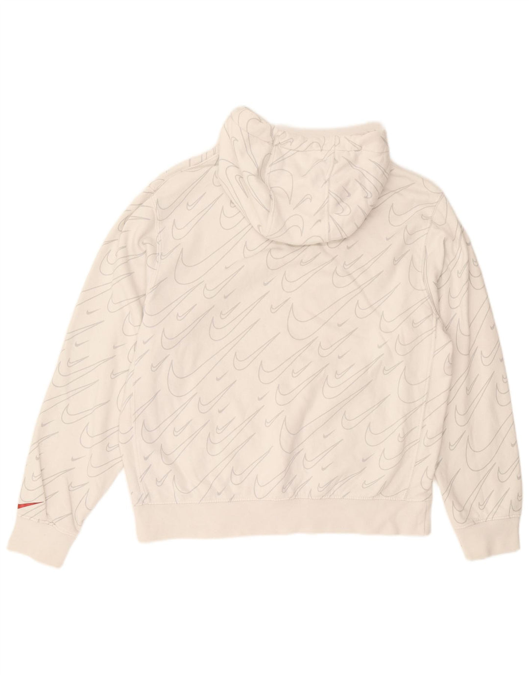 Ανδρικά γραφικά μπλουζάκια με κουκούλα Nike, μεσαίο, βαμβακερό