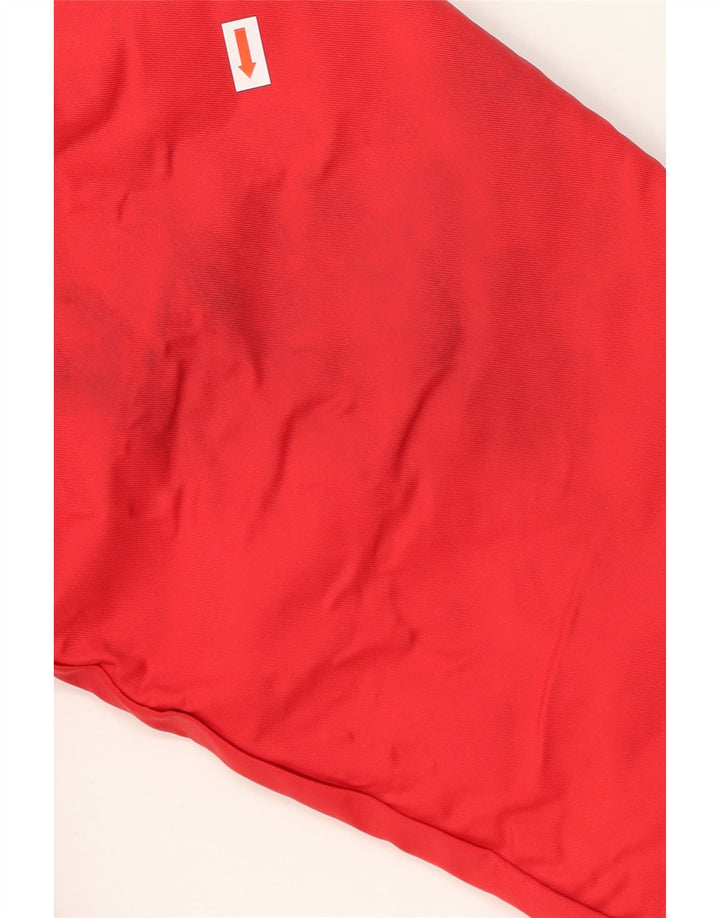SLAM Mens Windbreaker Jacket UK 38 Medium Red Polyester