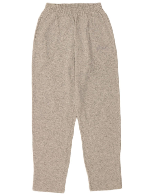 Γυναικεία αθλητική φόρμα ASICS Παντελόνι UK 12 Βαμβακερά μεσαία γκρίζα