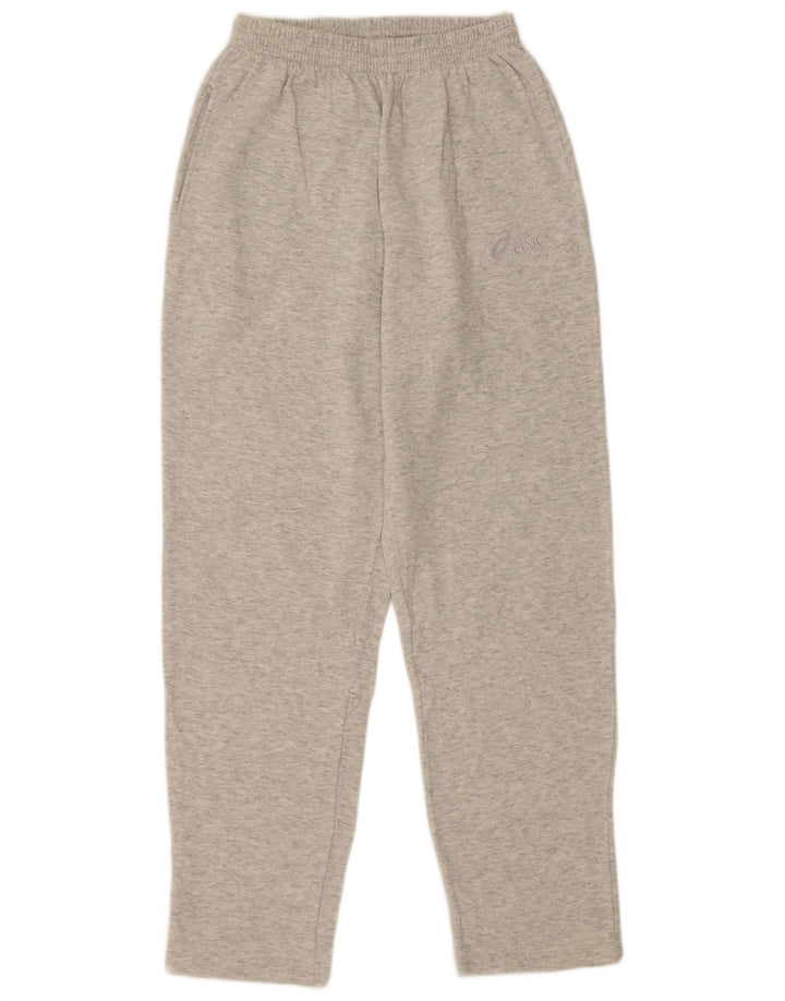 Γυναικεία αθλητική φόρμα ASICS Παντελόνι UK 12 Βαμβακερά μεσαία γκρίζα