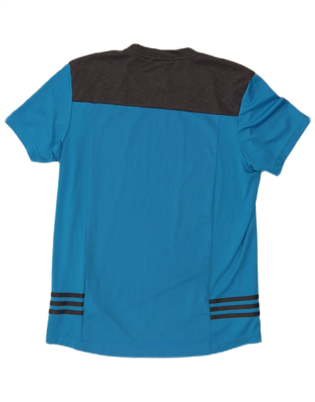 Ανδρικό T-Shirt Adidas Top Medium Blue Colourblock Πολυεστέρας