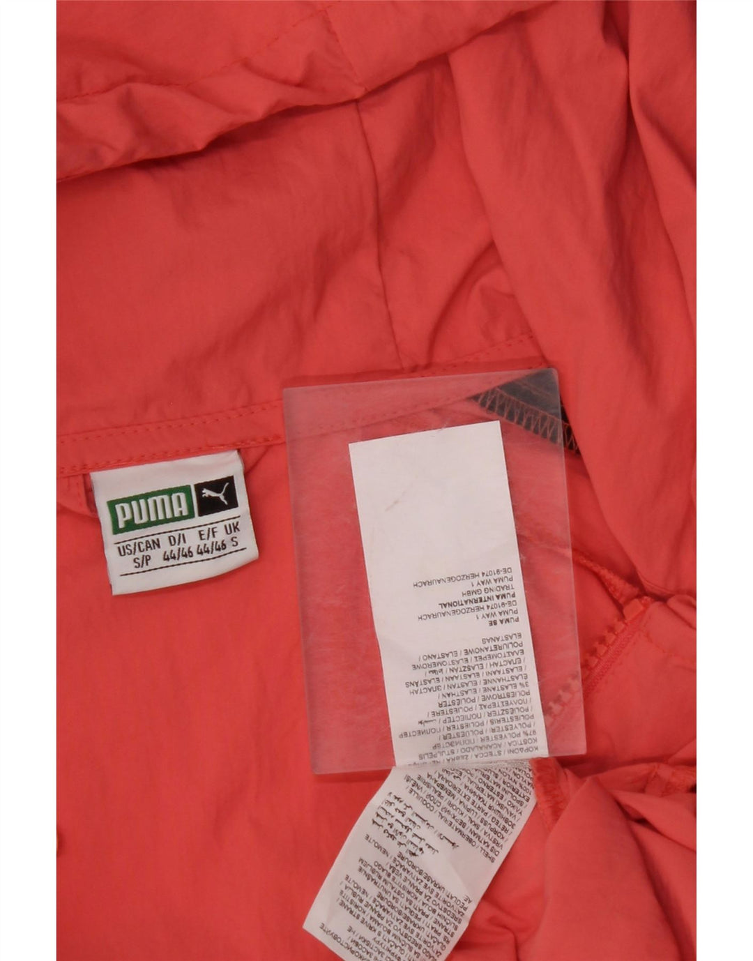 Γυναικεία κουκούλα μεγάλου μεγέθους PUMA UK 10 Small Pink Colourblock