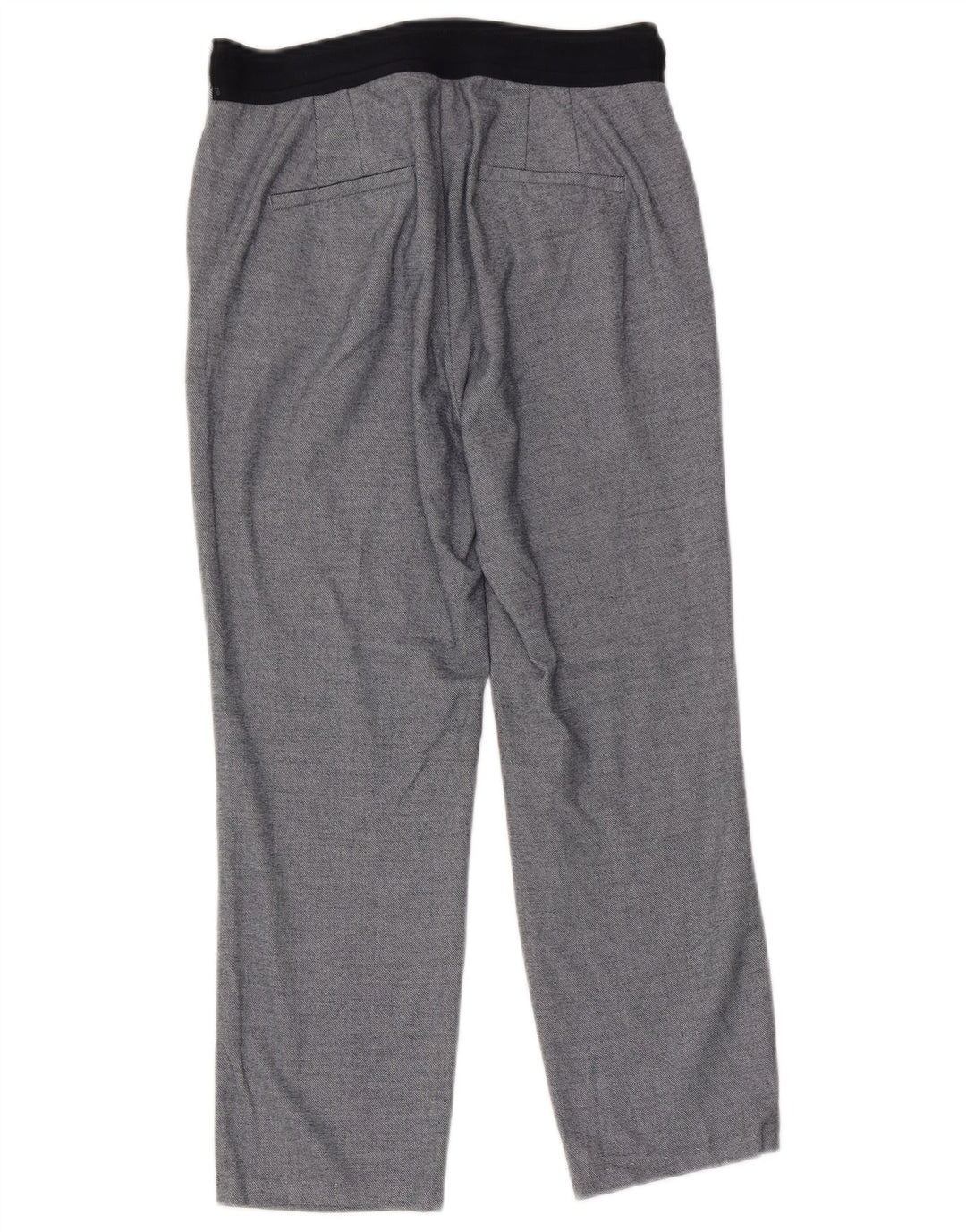 Zara Γυναικείο Παντελόνι Capri Μεγάλο W30 L23 Μπλε Πολυεστέρας