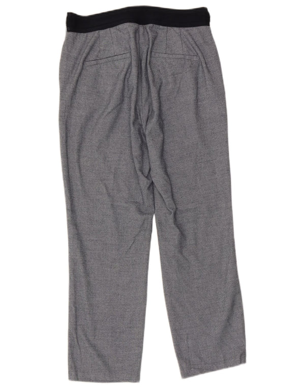 Zara Γυναικείο Παντελόνι Capri Μεγάλο W30 L23 Μπλε Πολυεστέρας