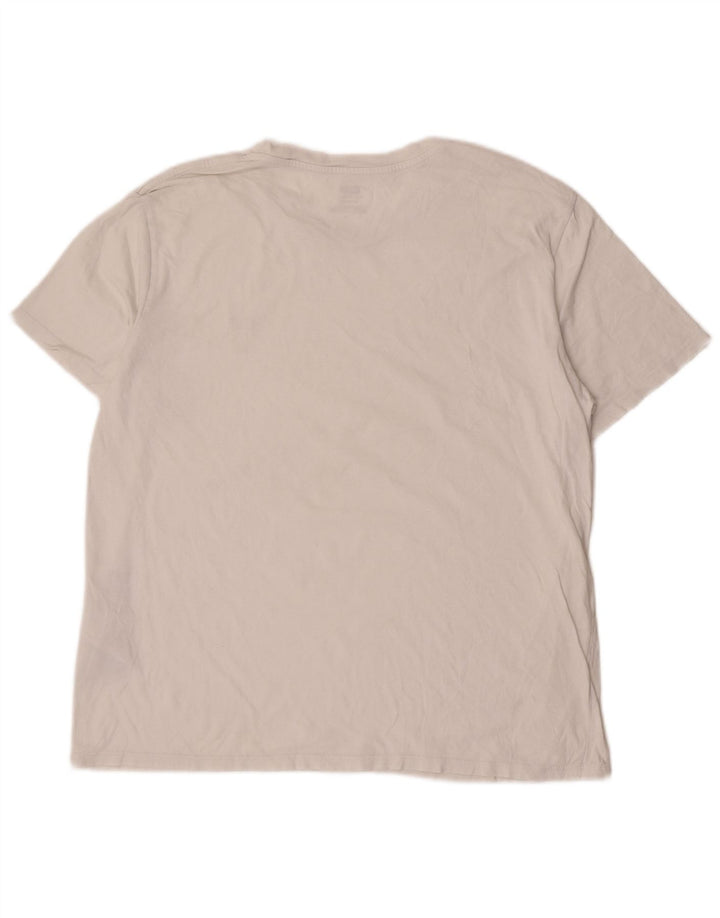 Ανδρικό T-Shirt Levi's Top μεγάλο λευκό βαμβακερό