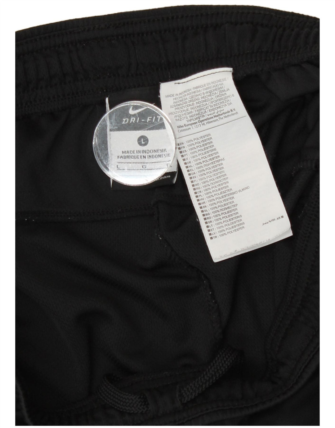 Αθλητικό σορτς Nike Boys Dri Fit 12-13 ετών μεγάλο μαύρο πολυεστέρα