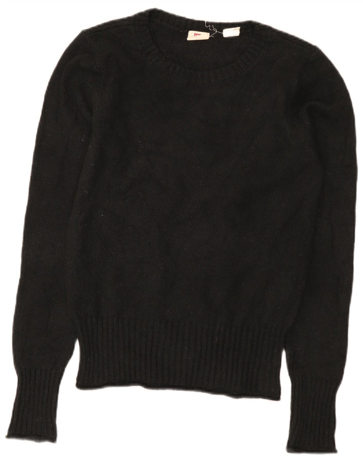 Γυναικείο Levi's Boat Neck Jumper πουλόβερ UK 10 Small Black Polyamide